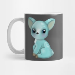 Blue deer Mug